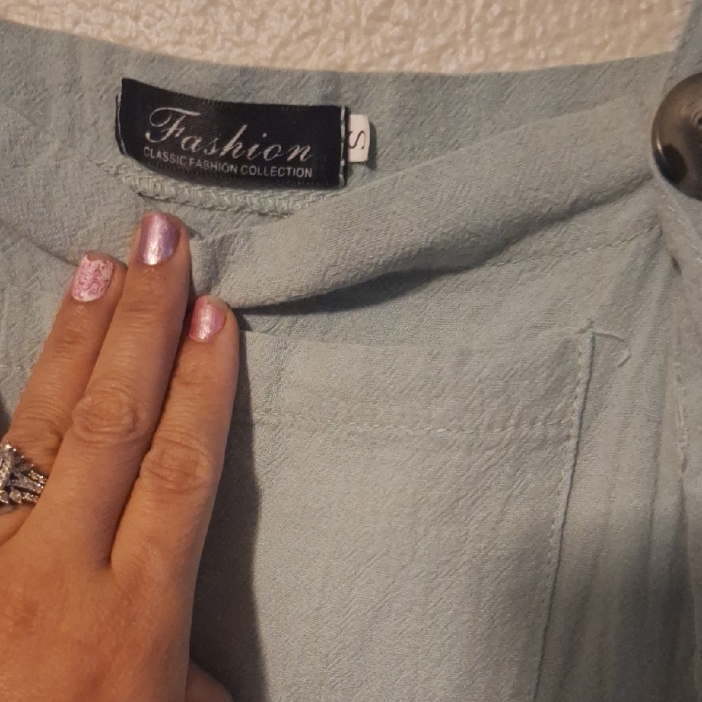 Fashion Classic Light Blue Blouse